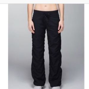 Lululemon Black Dance Studio II lined pant